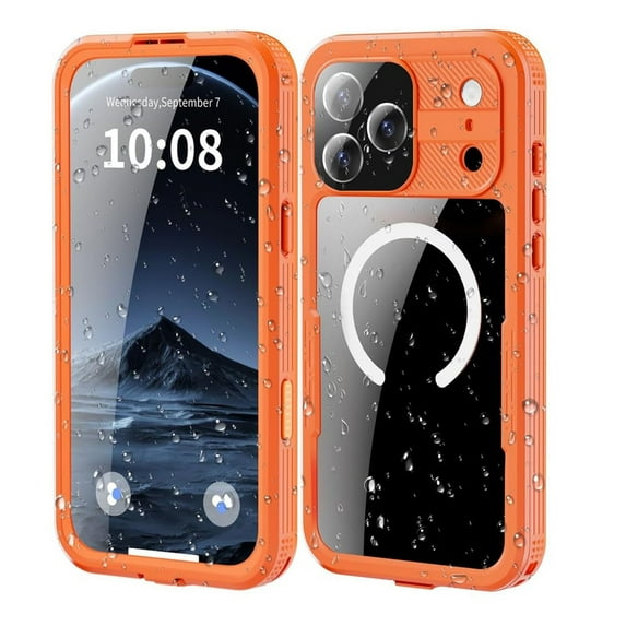 Case For IPhone 17 Pro Max/17 Pro/17 Air/17, Waterproof Case Full-coverage Shockproof Phone Cover Magnetic Compatible Shell