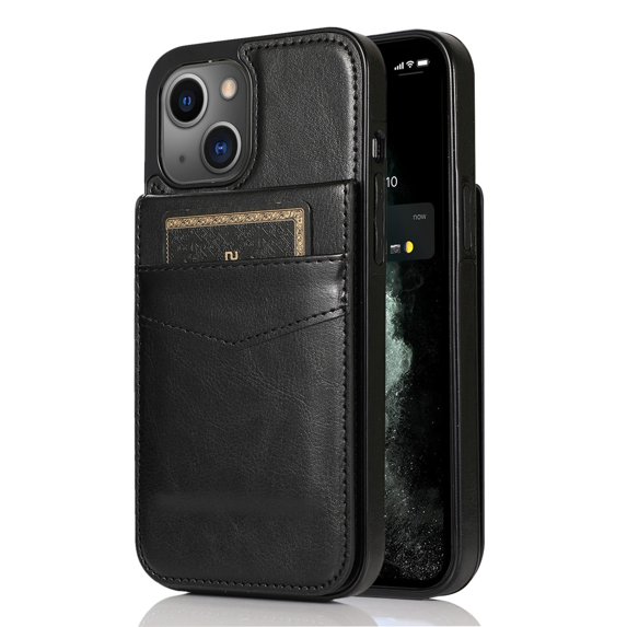 Case For IPhone16/16 Pro/16 Plus/16 Pro Max, Stand Shockproof Cover Card Slots Anti-Slip Grip Shell