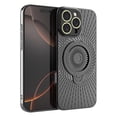 thumbnail image 1 of Case For Iphone 16 Pro Max/16 Pro/16/16 Plus, Hollowing Heat Dissipating Cover Shockproof Magnetic Case Kickstand Slim Shell, 1 of 8