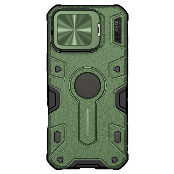 Case For Iphone 16 Pro Max, Magnetic Foldable Metal Stand Case, Drop Protection Cover