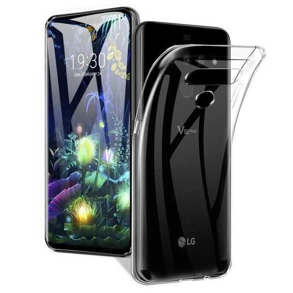 Case For LG V50 ThinQ - SuperGuardZ Clear TPU Shockproof Protective Guard Shield Cover Armor