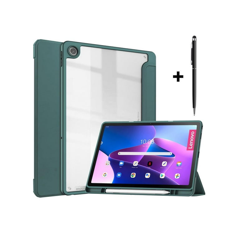 Mica + Funda Smart Para Lenovo Tab M10 3ra Gen Tb-328 Noche | Meses Sin