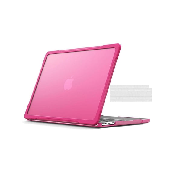 Case For MacBook Air 13.6 inch 2022 2023 2024 A3113 M3 A2681 M2, Rugged Hard Shell Shockproof Cover with Keyboard Skin