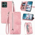 Case For Motorola Edge 2025 Business Flip Zipper Style Wallet Multi