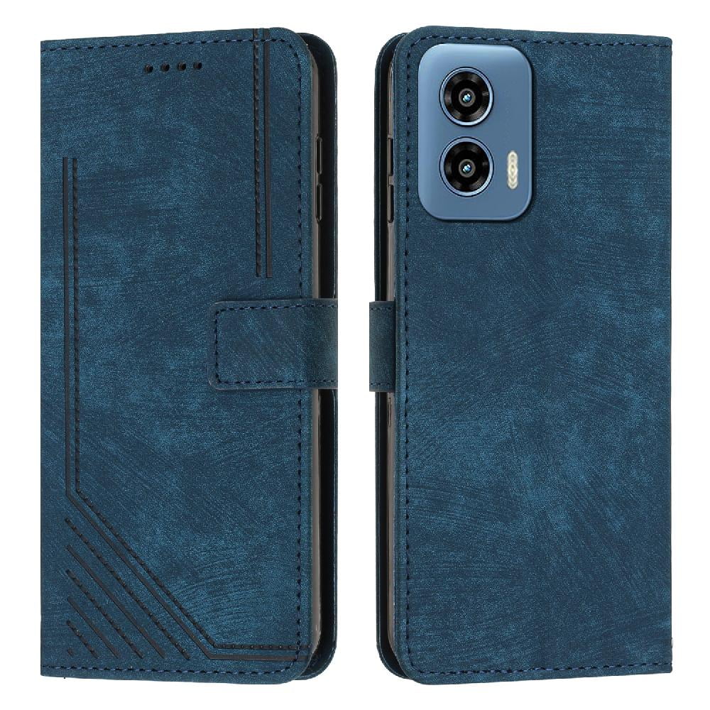 Case For Motorola MOTO G Play 5G 2024 Shockproof Flip Cover PU Leather