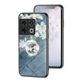 thumbnail image 1 of Case For OnePlus 10 Pro 5G Beautiful Glass Texture Metal Ring Kickstand Flower Pattern Luxury Magnetic Car Mounts Shockproof Protective Cover For OnePlus 10 Pro 5G,Rose Flower, 1 of 1