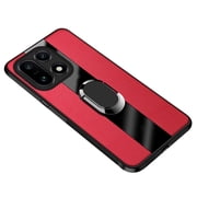 Case For OnePlus 15, PU Leather Cover With Anti-Fingerprint Camera Protective Support Car Magnetic Shell