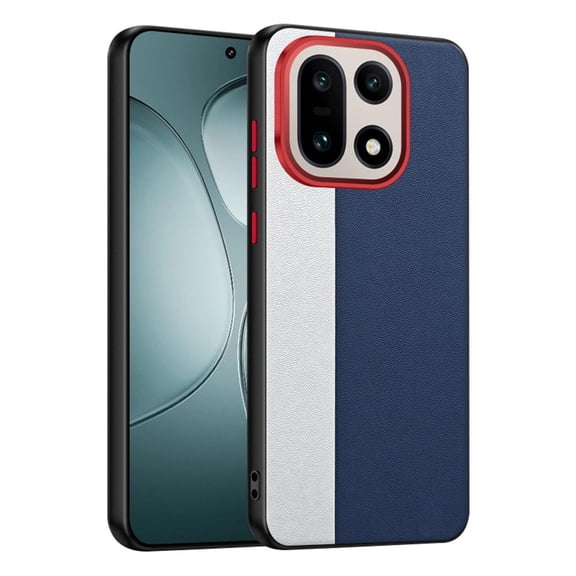 Case For OnePlus 15, PU Leather Cover With Scratch-Resistant Camera Protective Shell