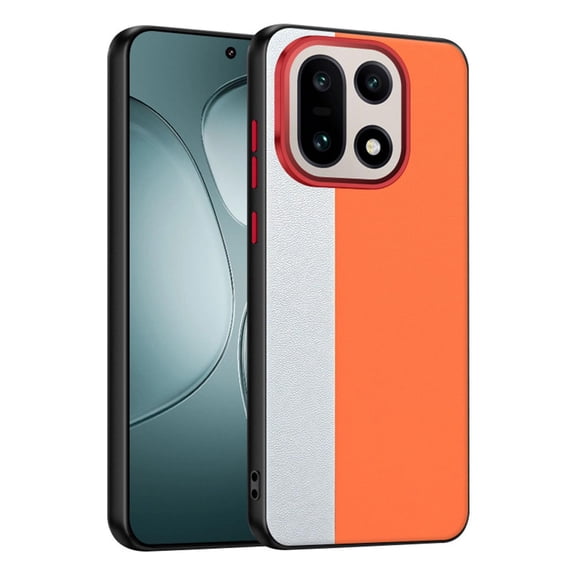 Case For OnePlus 15, PU Leather Cover With Scratch-Resistant Camera Protective Shell