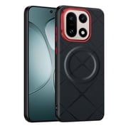 Case For OnePlus 15, PU Leather Shell With Non-Slip Camera Protective Cover