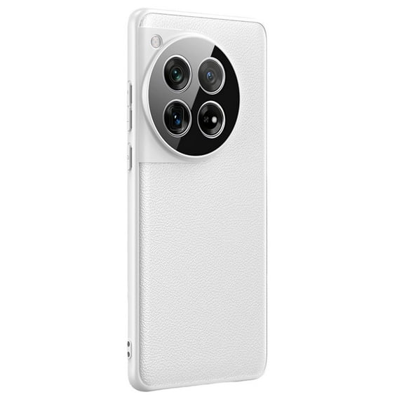 Case For Oneplus 12, Premium Leather Phone Case With Full Camera Protection, Slim Shockproof Protective Cover
