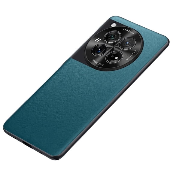 Case For Oneplus 12, Premium Leather Slim Phone Case With Full Camera Protection, Shockproof Protective Cover