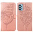 thumbnail image 1 of Case for Samsung Galaxy A32 4G Embossing Butterfly Magnetic Premium Leather Flip Cover, 1 of 5