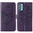 thumbnail image 1 of Case for Samsung Galaxy A32 4G Embossing Butterfly Magnetic Premium Leather Flip Cover, 1 of 5