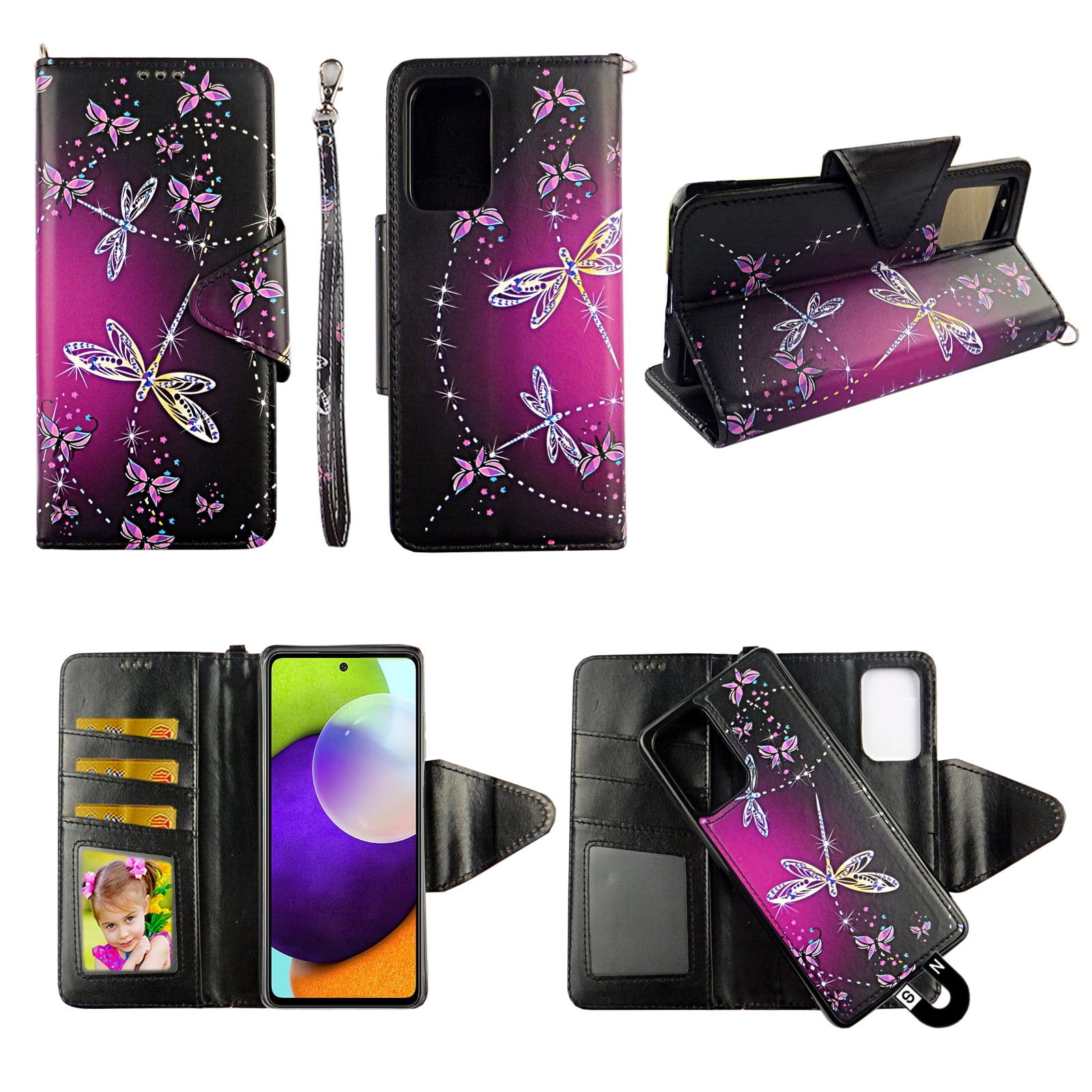 Case For Samsung Galaxy A52 4G 5G A52S Detachable Magnetic