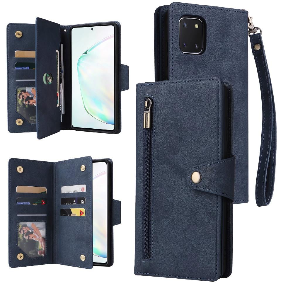 Case For Samsung Galaxy Note 10 Lite Magnetic Leather With Hand Strap 