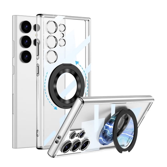 Case For Samsung Galaxy S24/S24 Plus/S24 Ultra, Ultra Slim Transparent Protective Case,Wireless Charging Support Case