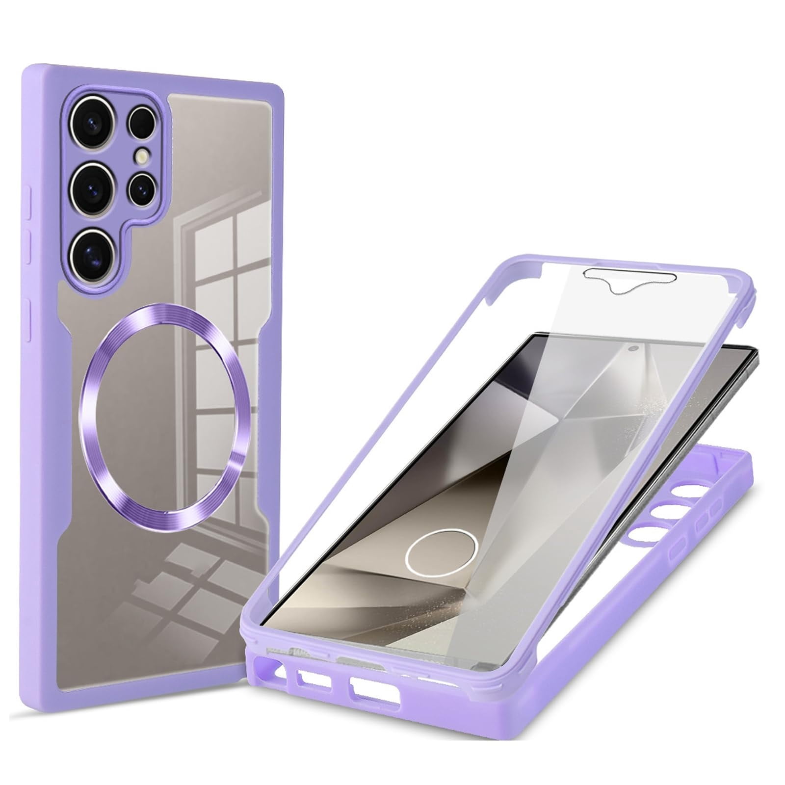 Case For Samsung Galaxy S25 Ultra/S25 Plus/S25, Magnetic Clear Not ...