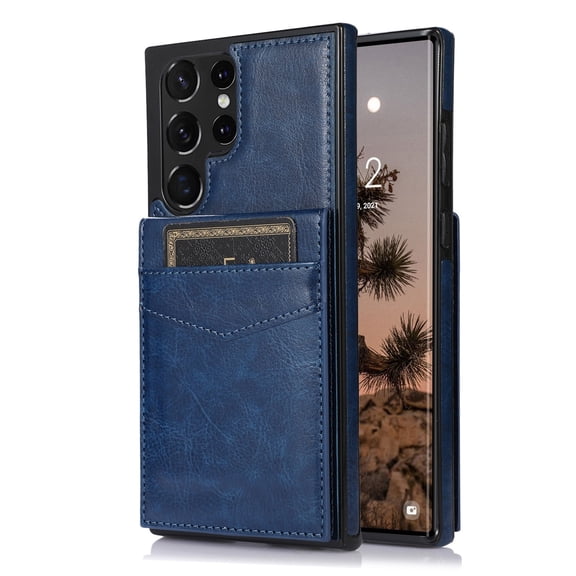 Case For Samsung Galaxy S25 Ultra/S25 Plus/S25, Wallet Phone Case With Card Slot Flip Kickstand