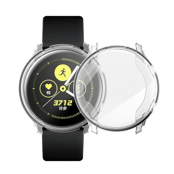 Case For Samsung Galaxy Watch Active 2 Aluminum (44 mm) - SuperGuardZ TPU Shockproof Protective Armor + 2 Stylus Pen
