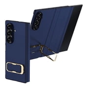 Case For Samsung Galaxy Z Trifold, PU Leather Cover With Camera Protective Anti-Scratch Holder Shell