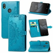 Case for Tecno POP 3 Flip Cover Simple Business Leather Case Exquisite Pattern Shockproof