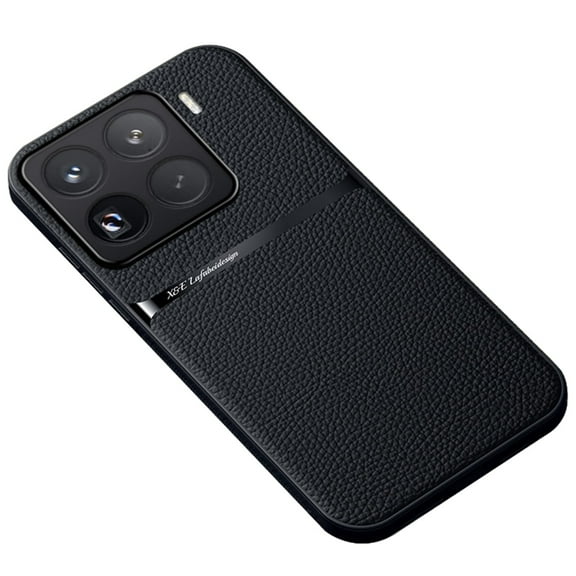 Case For Xiaomi 15 Pro/15, Soft Leather Slim Shell Magnetic Anti-fingerprint Case Drop-proof Lens Protector Cover