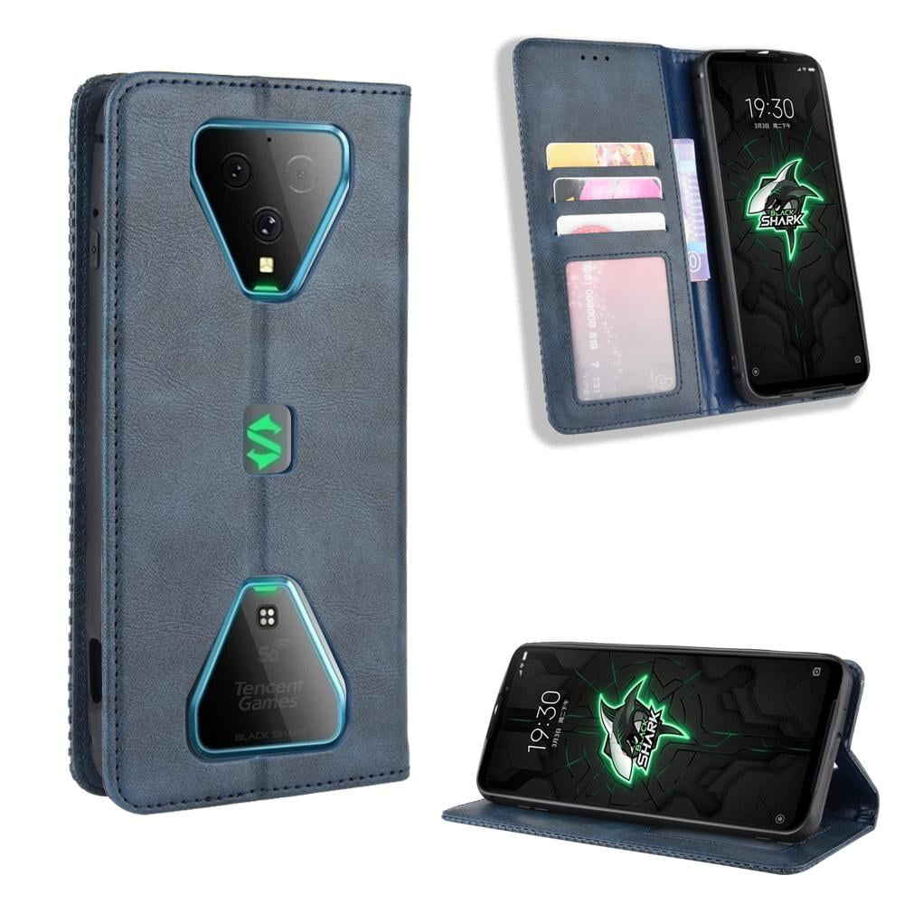 Case For Xiaomi Black Shark 3 Magnetic Closure PU Leather Wallet ...