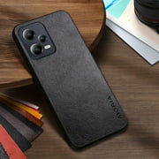 Case For Xiaomi Poco X5 Pro Luxury Leather Business Solid Color Soft TUP&Hard PC Cover For Xiaomi Poco X5 Pro Phone Case
