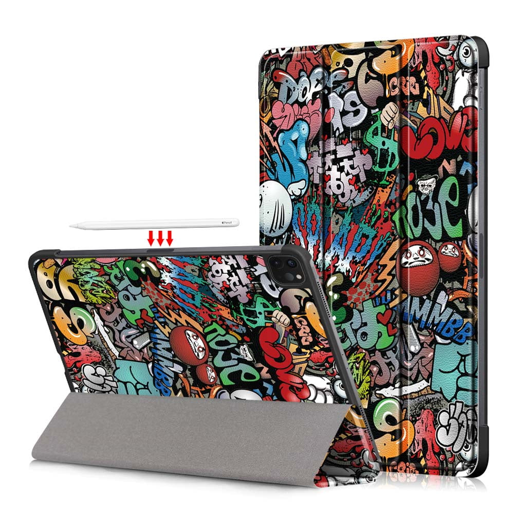 Case For iPad Air 11 2024 Cover M2 Folding PU Leather Hard