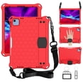 thumbnail image 1 of Case For iPad Pro 11 inch M4 (2024)/Air 11 M2 (2024)/Air 11" M3 (2025) Lightweight Contrast Color Cover With Pen Holder and Shoulder Strap, 1 of 6