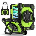 thumbnail image 1 of Case For iPad mini 6 (2021)/mini 7 (2024) Multi-functional With 360 Rotating Stand and Shoulder Strap, 1 of 8