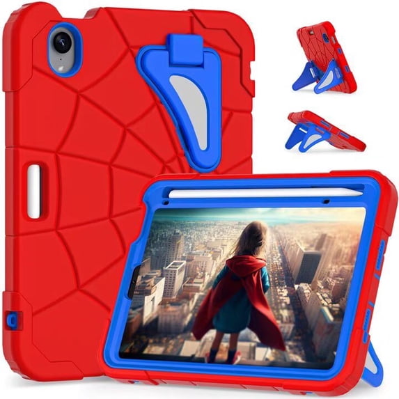 Case For iPad mini 6 (2021) / mini 7 (A17 Pro) 2024 8.3 inch Multi-Protective Cover With Stand and Pen Holder