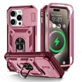 thumbnail image 1 of Case For iPhone 15 14 13 12 11 Pro XS Max XR 8 7 Plus Camera Slide Military Grade Armor Protection 360 Degree Rotate Armor Cover, 1 of 7