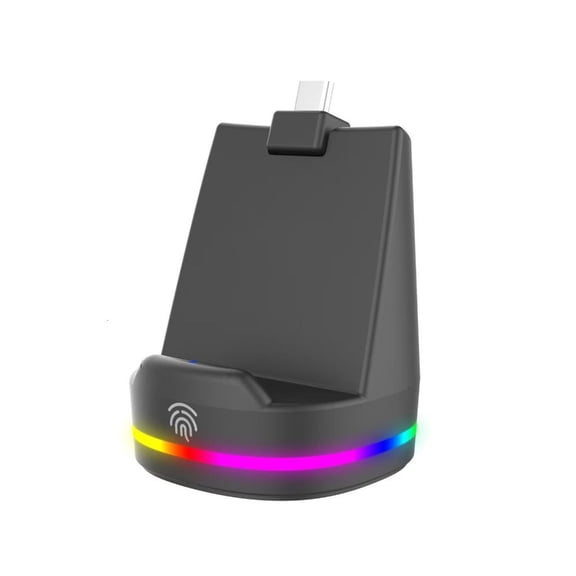 Case Friendly Magnetic Charging Base Suitable For Remote Player With Builtin Dynamic Lights And Fast Charging Capability
