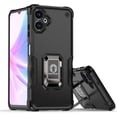 thumbnail image 1 of Case for Galaxy A06,Military Grade TPU+PC [Built-in Kickstand] Dual-Layer Flag Design Heavy Duty Drop Protection Magnetic Stand Phone Case for Samsung Galaxy A06 (Black), 1 of 10