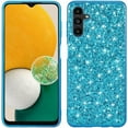 thumbnail image 1 of Case for Galaxy A14 5G,Galaxy A14 5G Case,Glitter Sparkly Luxury Light Slim Shockproof Protective Bling Diamond Girls for Women Phone Case for Samsung Galaxy A14 5G (Blue), 1 of 8