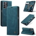 thumbnail image 1 of Case for Galaxy A23 4G Wallet Case, [RFID Blocking] Card Holder Stand [Shockproof TPU Interior Case] PU Leather Magnetic Protective Flip Cover Compatible with Galaxy A23 4G,
Blue, 1 of 11