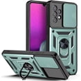 thumbnail image 1 of Case for Galaxy A31,Galaxy A31 Case,Military Grade TPU+PC Case,[Built-in Kickstand] Dual-Layer Design Heavy Duty Protection Phone Case for Samsung Galaxy A31 (Green), 1 of 10