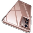 thumbnail image 1 of Case for Galaxy Note 20 Crystal Clear Designed Non-Slip Shockproof Protection Phone Case, Hard PC Back Flexible TPU Slim Fit Light and Durable Cover for Samsung Galaxy Note 20 5G, 1 of 8