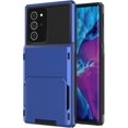 thumbnail image 1 of Case for Galaxy Note 20 Ultra,Flip Cover Hidden Card Slot Wallet Case,Card Holder Dual-Layer Design Heavy Duty Protection Shockproof Phone Case for Samsung Galaxy Note 20 Ultra 5G,6.9" 2020 (Blue), 1 of 10