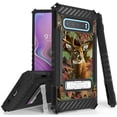 thumbnail image 1 of Case for Galaxy S10 Plus, Tri-Shield [HUNTER SERIES] Rugged Military-Grade Cover with Metal Kickstand [DEER CAMO DESIGN] for Samsung Galaxy S10 Plus Phone (SM-G975) s10+, 1 of 10