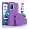 thumbnail image 1 of Case for Galaxy S20 FE 5G S21 Ultra S21+ S21 Plus 5G, Tekcoo Full-Body Shockproof Protection Heavy Duty Armor Hard Plastic & Shock Absorption Rubber Rugged Bumper 3-in-1 Case Cover, 1 of 7