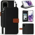 thumbnail image 1 of Case for Galaxy S20 Ultra, New Infolio Wallet Credit Card Slot ID Cover, View Stand [with Magnetic Closure, Wrist Strap Lanyard] for Samsung Galaxy S20 Ultra, 1 of 6