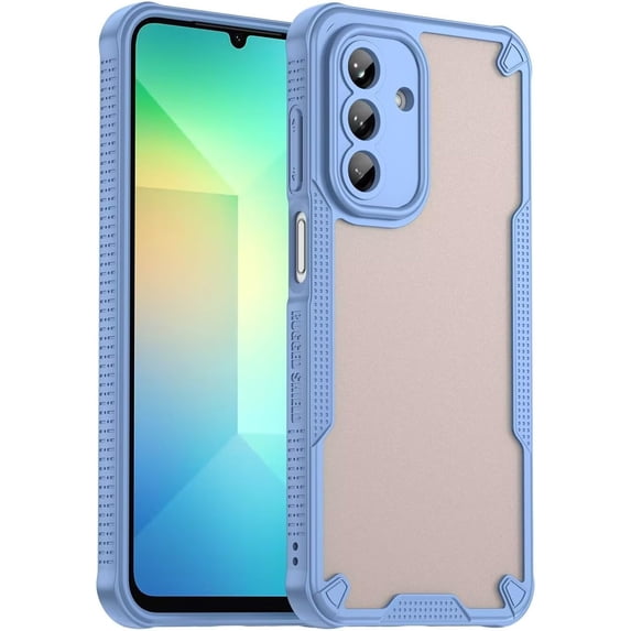 Case for Galaxy S24 FE,Galaxy S24 FE Case,Colorful TPU+PC Full Body Protective Military Grade Heavy Duty Protection Phone Case for Samsung Galaxy S24 FE 5G,2024 (Blue)