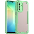 thumbnail image 1 of Case for Galaxy S24 FE,Galaxy S24 FE Case,Colorful TPU+PC Full Body Protective Military Grade  Heavy Duty Protection Phone Case for Samsung Galaxy S24 FE 5G,2024 (Green), 1 of 9