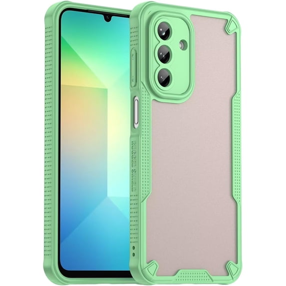 Case for Galaxy S24 FE,Galaxy S24 FE Case,Colorful TPU+PC Full Body Protective Military Grade Heavy Duty Protection Phone Case for Samsung Galaxy S24 FE 5G,2024 (Green)