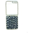 thumbnail image 1 of Case for Galaxy Z Flip 6,Galaxy Z Flip 6 5G Case,3D Handmade Sparkle Stunning Stones Crystal Diamond Bling Glitter Phone Case for Samsung Galaxy Z Flip 6 5G (2024) (Full Gray), 1 of 8