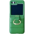 thumbnail image 1 of Case For Galaxy Z Flip 6,Luxury Down Jacket Soft Unzip Sofa Silicone Puffer Touch Cloth Protection Shockproof With Ring Bracket Girls Women Phone Case For Samsung Galaxy Z Flip 6 5G,2024 (Green), 1 of 7