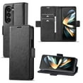 thumbnail image 1 of Case for Galaxy Z Fold 6 Wallet Case, [RFID Blocking] Card Holder Stand [Shockproof TPU Interior Case] Premium PU Leather Magnetic Protective Flip Cover Compatible with Samsung Galaxy Z Fold 6,
Black, 1 of 10